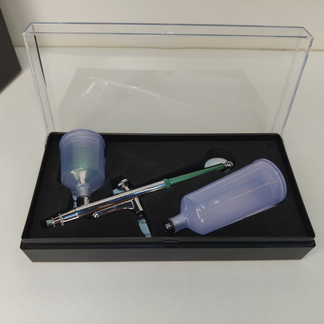 Aerographe professionnel avec compresseur 5 vitesse